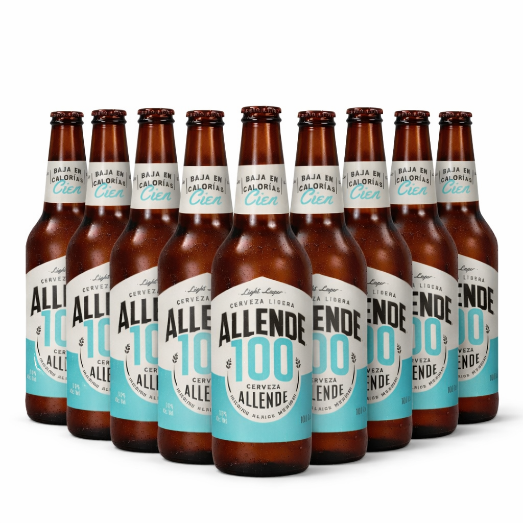 12 PACK CERVEZA ALLENDE LIGHT LAGER