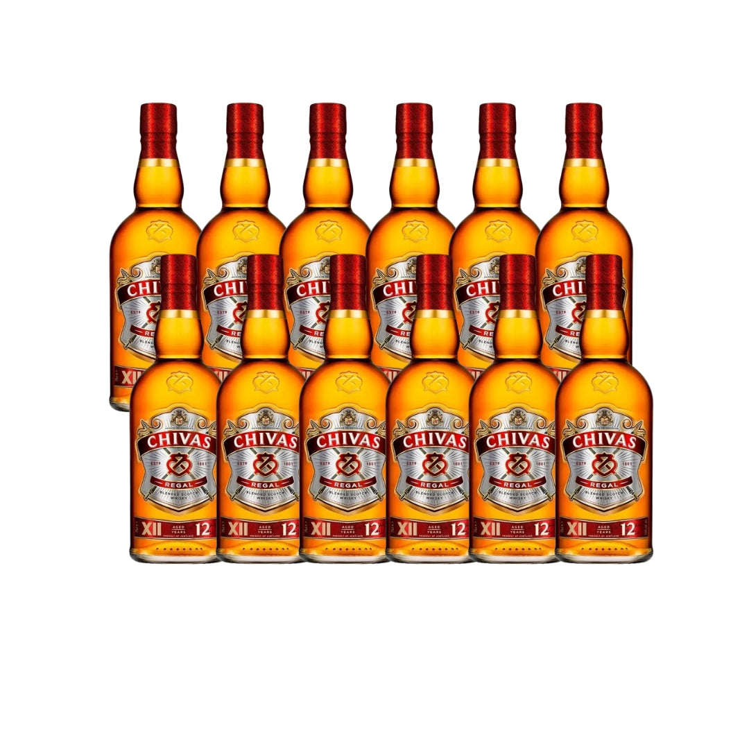 12 pack chivas 12 de 1Litro
