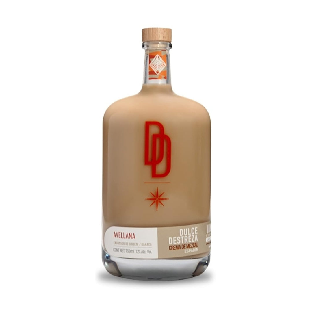 Crema De Mezcal Dulce Destreza Sabor Avellana 750ml